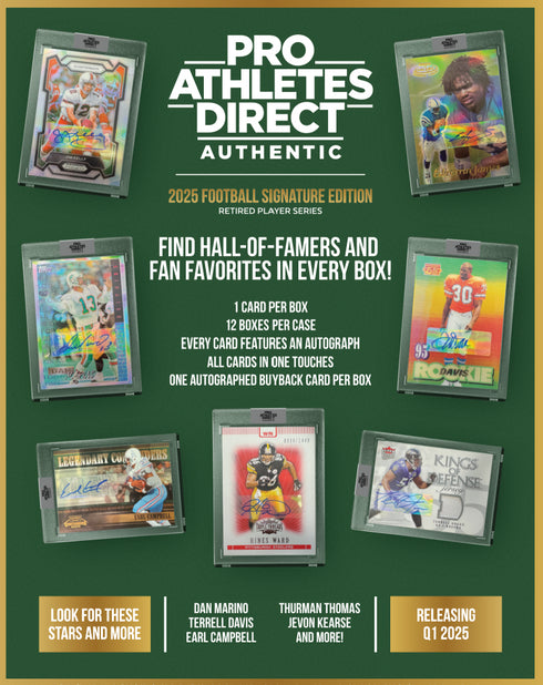 2025 PULSE PRO ATHLETE AUTHENTIC FOOTBALL